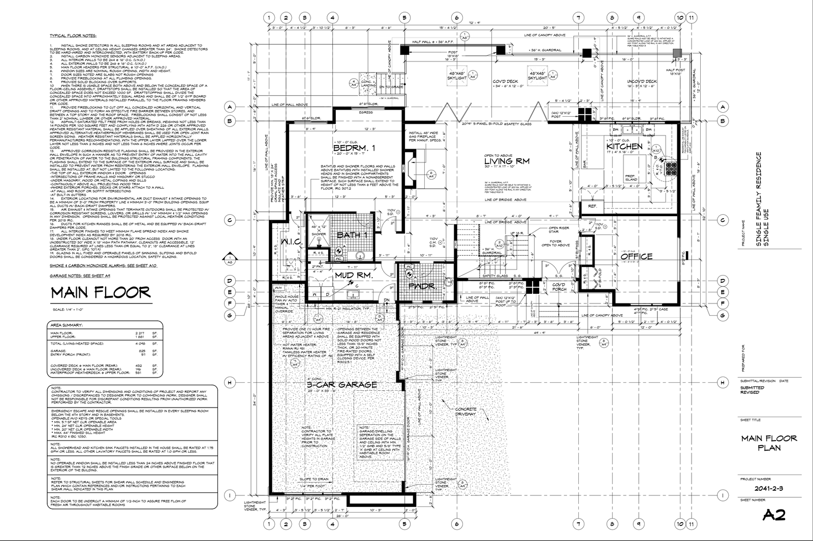 Modern Two-Story Hillside Residence — slide 2