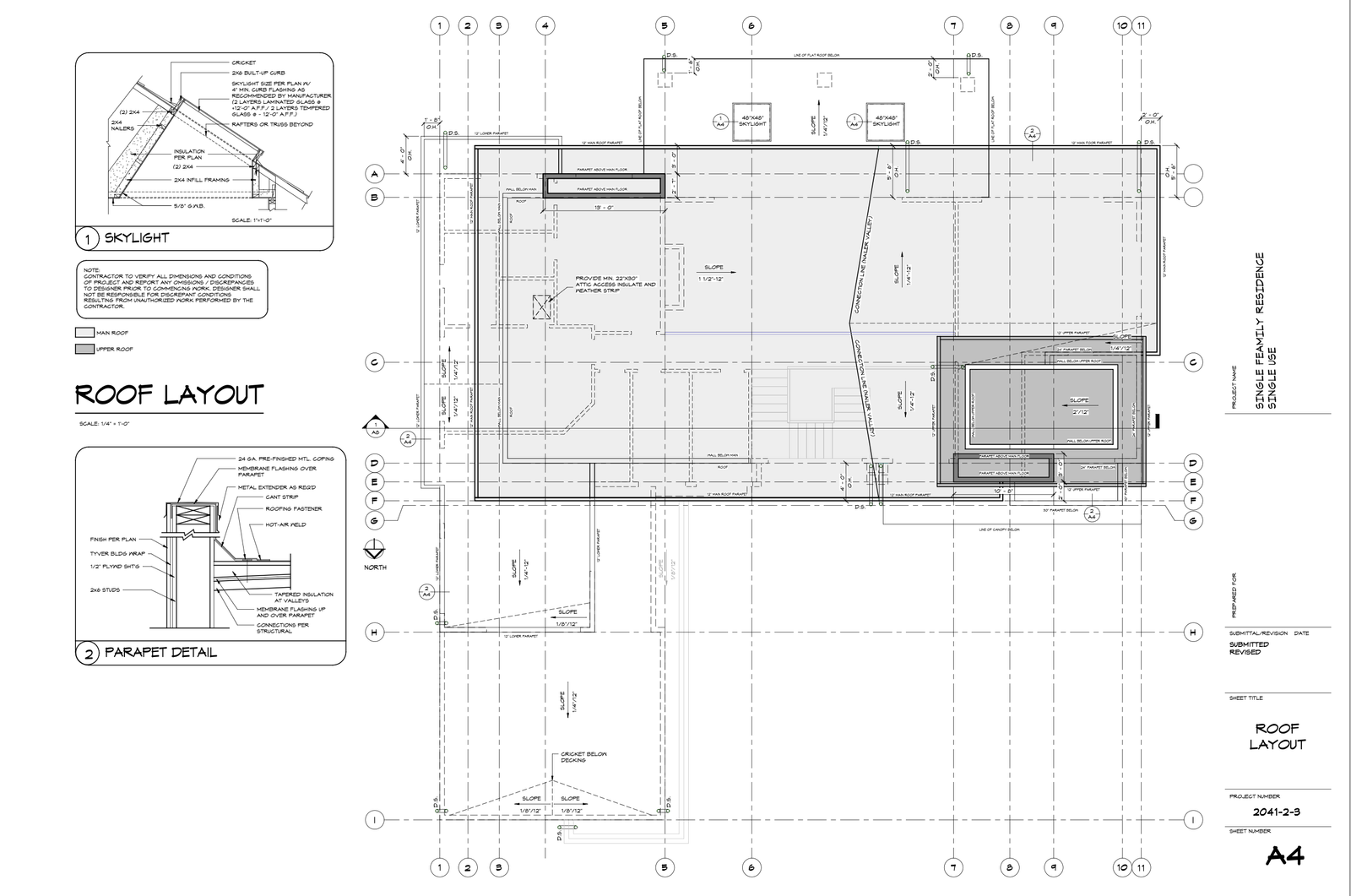Modern Two-Story Hillside Residence — slide 4