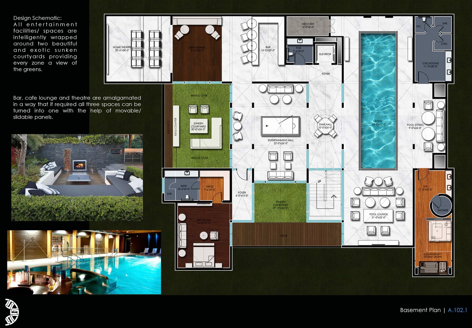 Luxury Villa, Concept Design & Visualization — slide 3