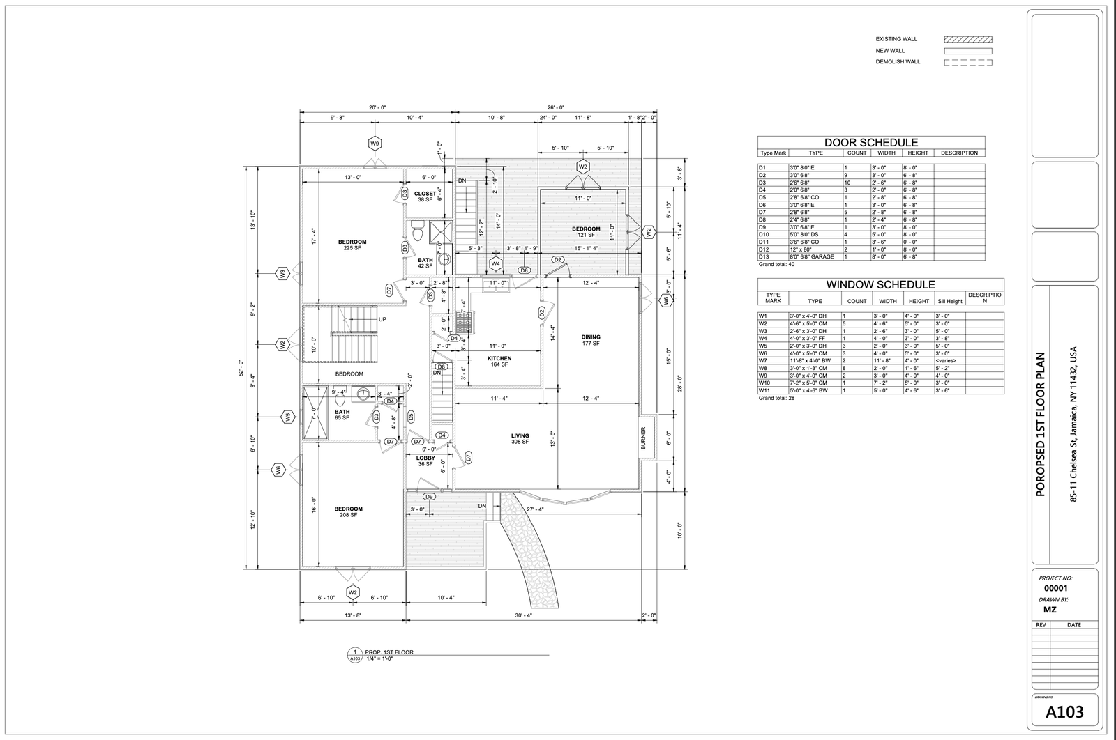 Chelsea Street Residence, Revit BIM Renovation & Addition — slide 3