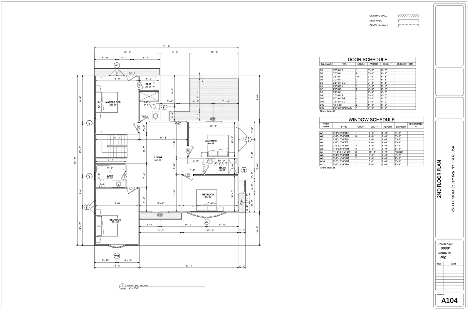 Chelsea Street Residence, Revit BIM Renovation & Addition — slide 4
