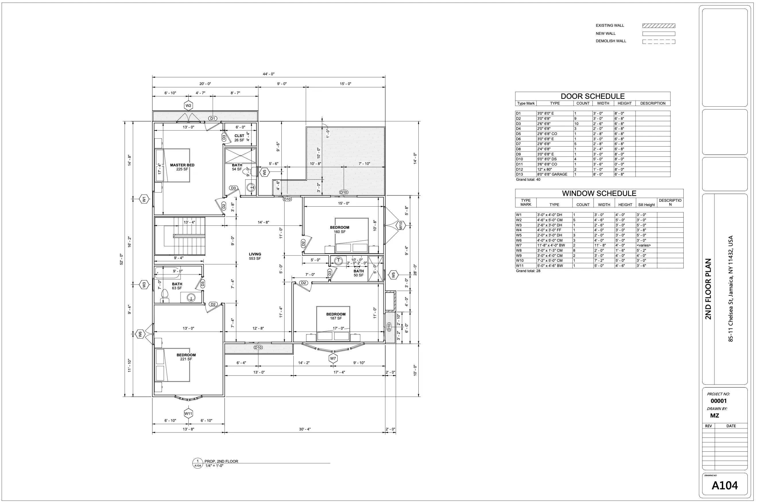 Chelsea Street Residence, Revit BIM Renovation & Addition — slide 4