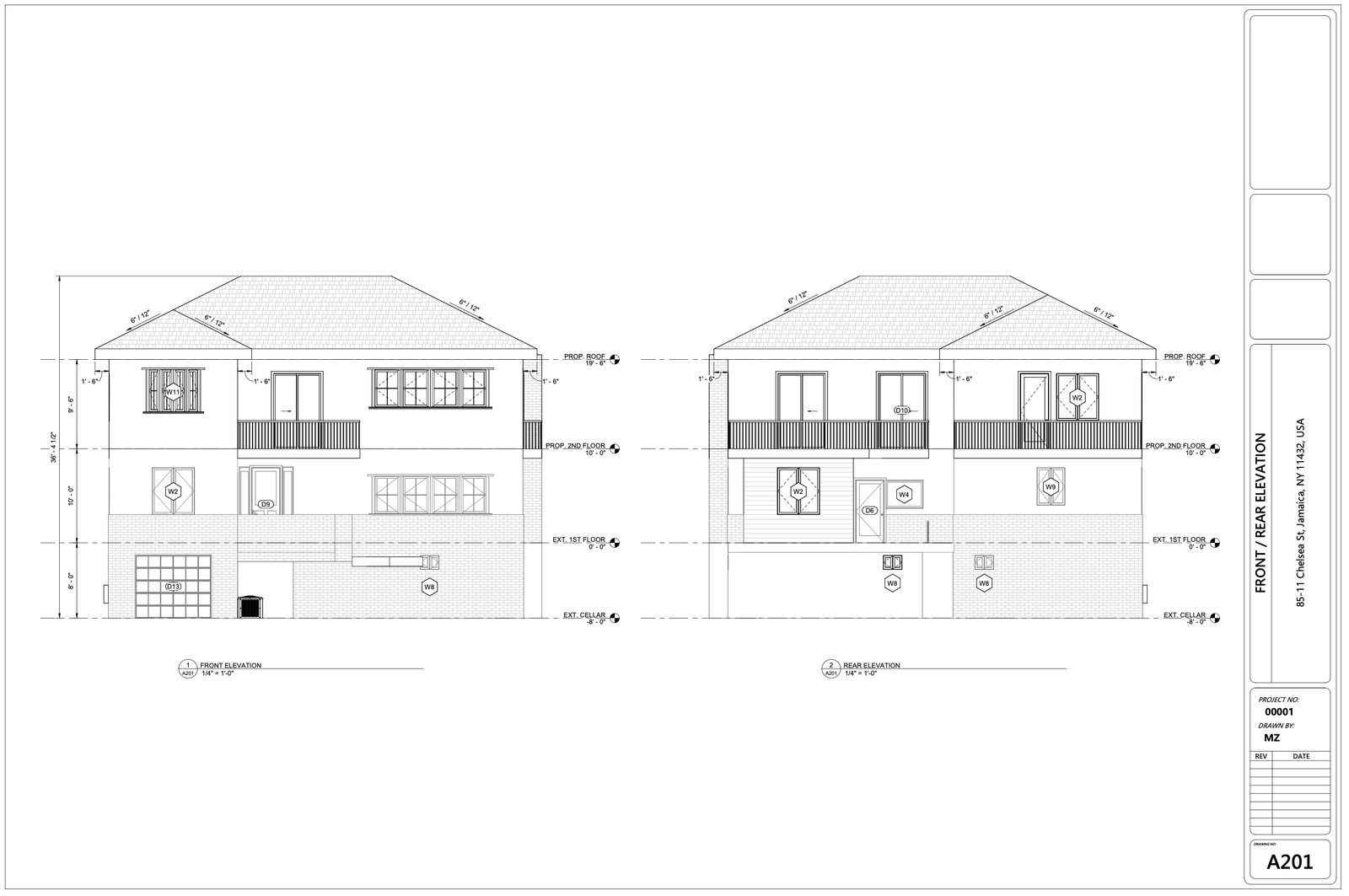 Chelsea Street Residence, Revit BIM Renovation & Addition — slide 6
