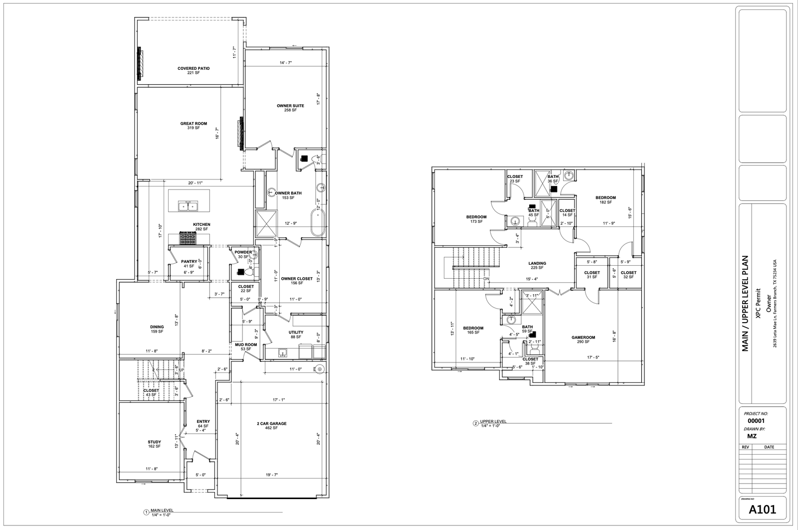 Leta Mae Lane Residence, Full Architectural & MEP Construction Document Set — slide 3