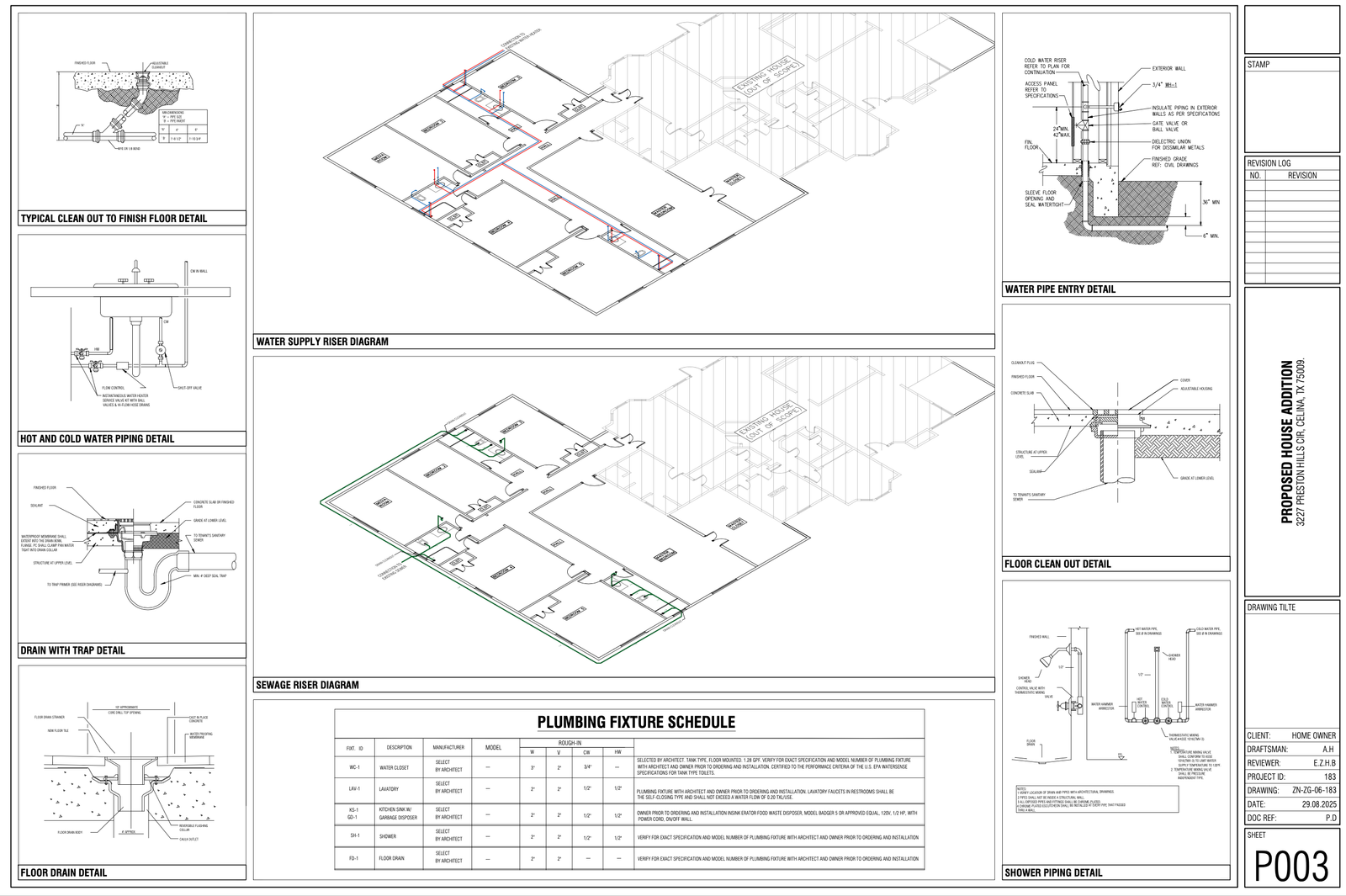 Preston Hills Residence, MEP Design for Home Addition — slide 4